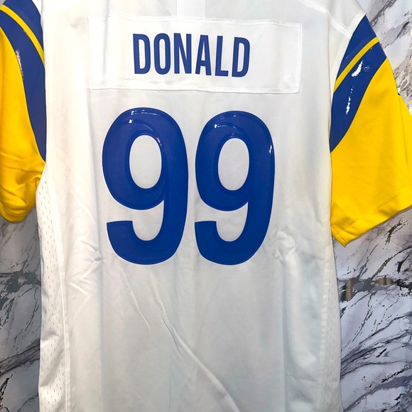 Youth Los Angeles Rams Nike Aaron Donald Jersey Youth XL Brand New Blokecore - Picture 7 of 9